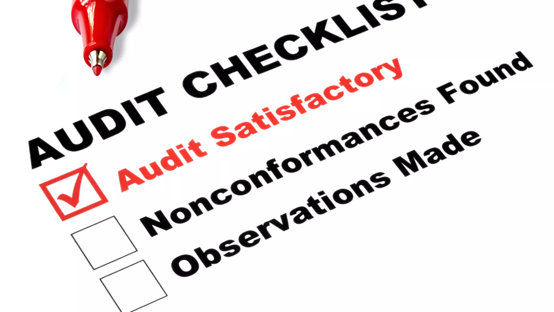 Audit Checkliste