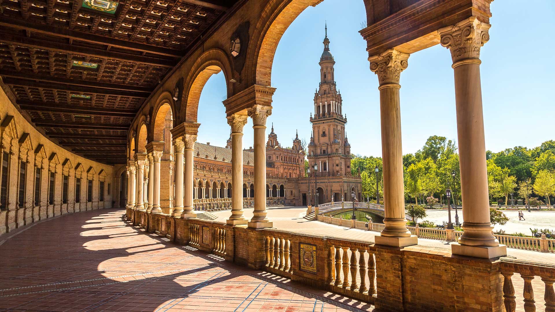 Sevilla-historisches Gebäude